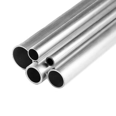 Suprimento de metal on-line 6061-T6 Tubo redondo de alumínio, 1-5/8 OD x 0,065 Parede x 12 de comprimento, sem costura