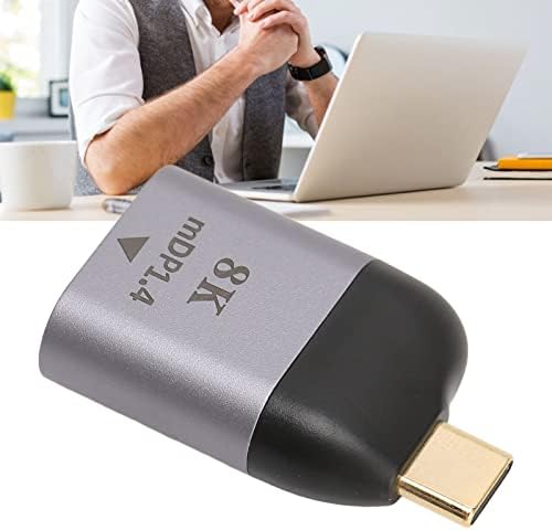 Adaptador USB Tipo C para Mini DisplayPort, pequena transmissão universal de alta velocidade para TV USB C para Mini