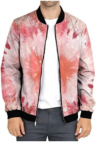 Dudubaby Autumn e Winter Men Jackets finos impressos de jaquetas casuais impressas versáteis