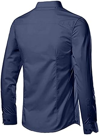 Camisa de linho moletons para homens, moda ocidental clássica slim tops tops sólidos tops atléticos fit clearshirtblouse