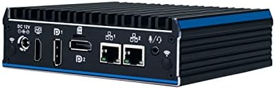 Hunsn sem ventilador mini pc, computador industrial, Windows 11 ou Linux Ubuntu, Intel Celeron J4125, BX03, COM, HDMI,