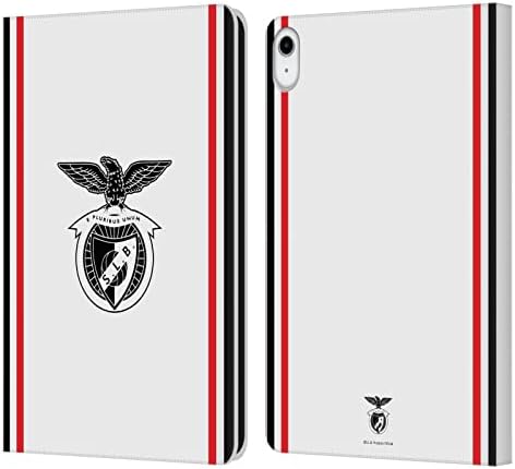 Projetos de estojos principais licenciados oficialmente S.L. Goleiro do benfica 2021/22 Crest Kit Livro de couro Caixa Caixa Caspa Compatível com Apple iPad 10.9