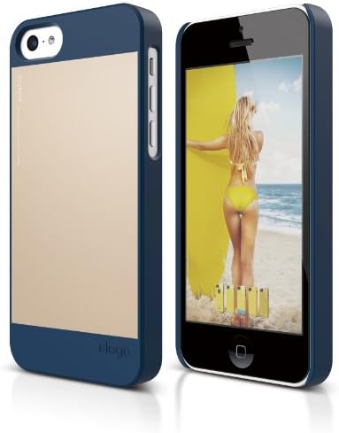ELAGO S5C ROUTO MORPH Alumínio e policarbonato Dual Case para o filme profissional do iPhone 5C + HD incluído - embalagem completa de varejo