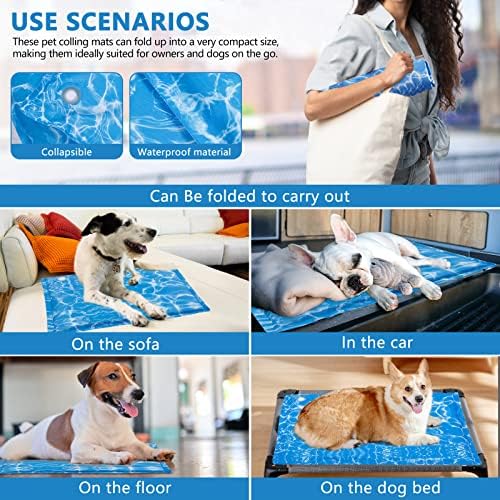 Tapete de resfriamento de animais para cães gatos-água-água injeção de tapetes de resfriamento, almofada de resfriamento