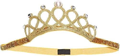 Hairband Compatível com meninas, crianças brilhantes da coroa Banda de cabelo Princesa acessórios práticos processados ​​práticos