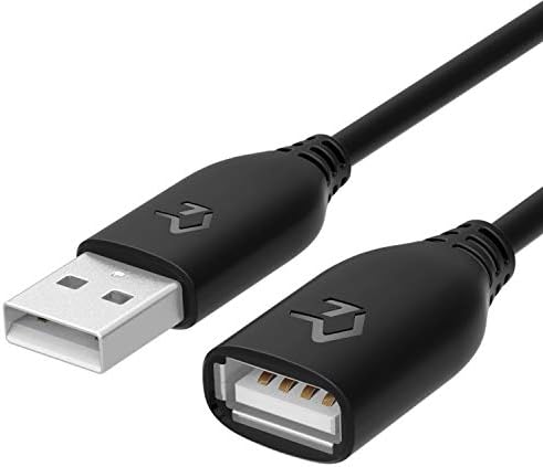 Rankie USB 2.0 Extension Cable, A-Male a A-Female, 6 pés