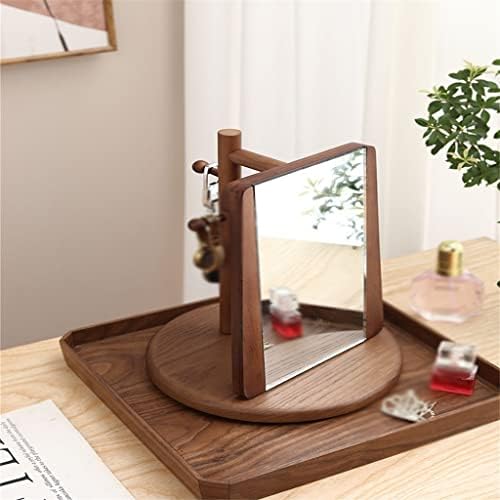 YASEZ MOLE SOLED MAGEUP HOME Desktop Storage Rack Rack Desktop Vanity pode ser girado conveniente