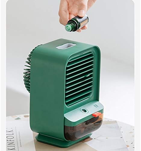 Ar condicionado pessoal, mini-ar resfriador de ar tipo C Tipo C Pequeno ar condicionado Domeritório doméstico ventilador ao ar livre,