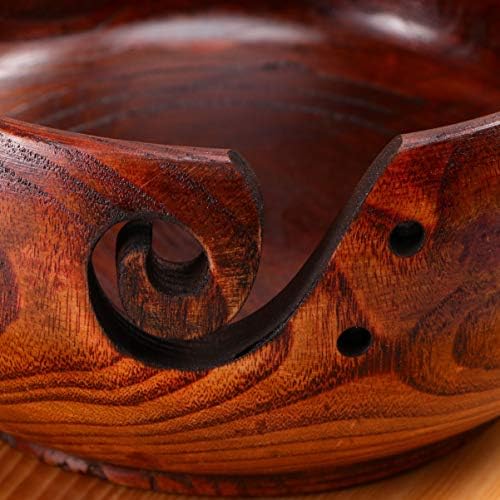 2pcs Acessórios lisos de suporte artesanal de lã Acessório de madeira artesanal de madeira Bordado de bordado e orifícios