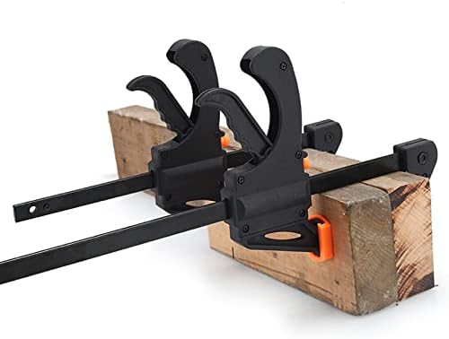 4 polegadas 1/2pcs RACA RACATE RATAÇÃO Velocidade de liberação de madeira Trabalho barra de trabalho de clamp kit kit espalhador