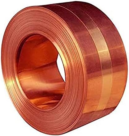 Placa de latão de kekeyang folha de cobre pura folha de cobre Metal 99,9% Cu Placa de papel alumínio 1 mmx50mmx1m placa de