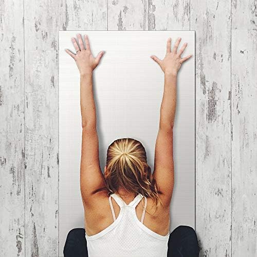 Yoga e Pilates não deslizam tapete de fitness com alça de transporte 24 x70