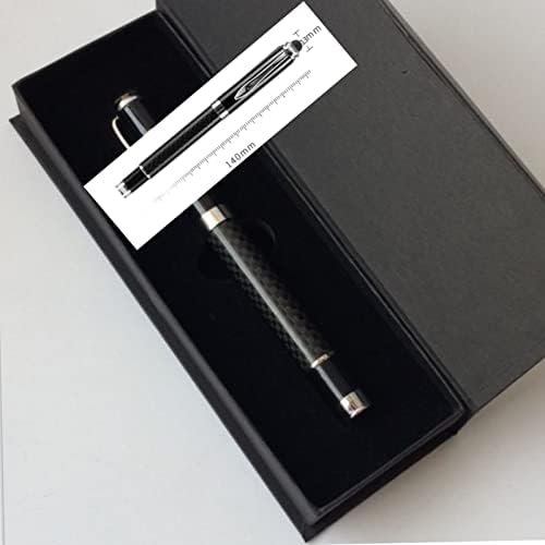 Caneta esferográfica de fibra de carbono de Dashadao, caneta esferográfica de toque personalizada, caneta de assinatura de negócios