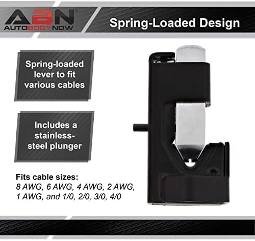 ABN HAMMER CRIMPER - LUG Crimper Tool, ferramenta de crimpagem a cabo Ferramenta de crimpagem de crimpagem de bateria Crimper Ferramenta