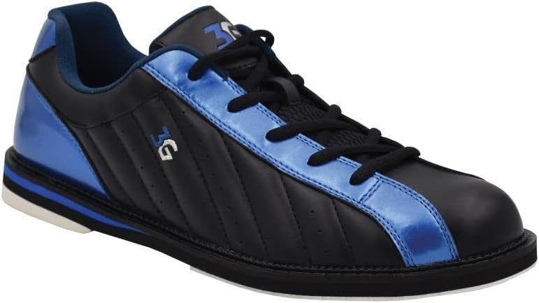 3G chutes masculinos unissex sapatos de boliche preto 8 1/2 EUA