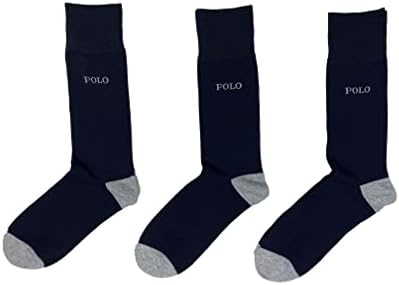 Polo Ralph Lauren Men Super Soft Dress Socks 3 pacote