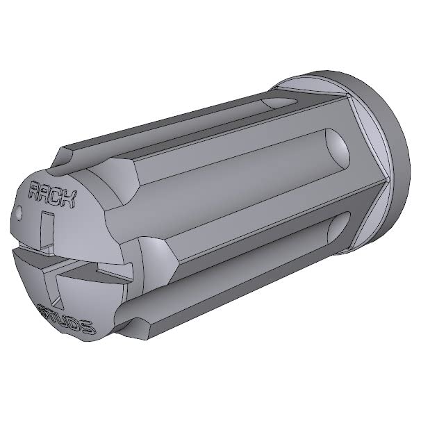 RACKSTUDS M6 NUT - 100 PACON EM VERDE. Se adapta a todos os estudes da série II, incluindo a nova dupla