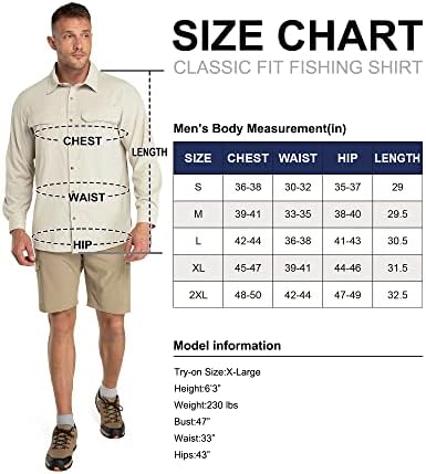 33.000 pés de manga longa masculina Camisa de proteção solar upf 50+ UV Camisas de pesca de resfriamento seco rápido