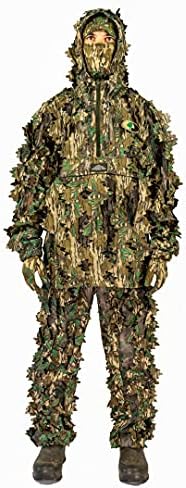 North Mountain Gear - Jaqueta de caça de camuflagem premium para homens - 1/2 zip com capuz