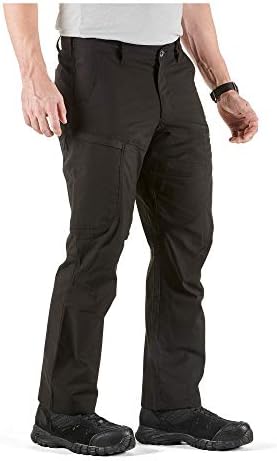 5.11 Tactical Men's Apex Cargo Work Pants, Flex-Tac Stretch Fabric, reformado, acabamento teflon, estilo 74434