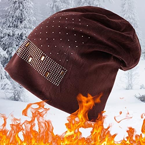 Chapéus de gorro de inverno para homens homens gorro desleixado esqui de bicicleta de bicicleta de malha