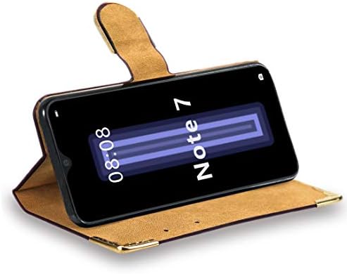 Wentian Cubot Note 7 Case, Caseexpert® Bling Luxury Diamond Leather Kickstand Flip Wallet Bag Tampa para Cubot Note 7 Black