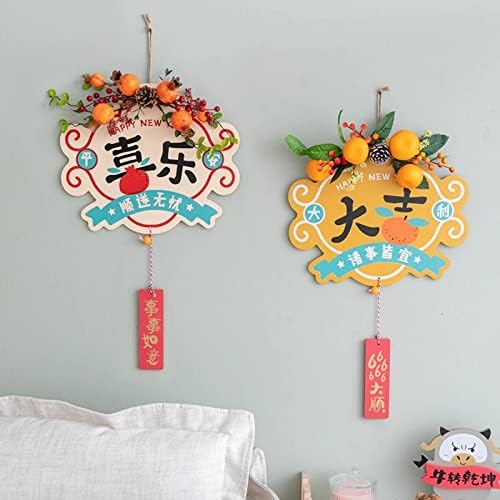 ZJHYXYH Ano novo chinês Pingente Decoração de Luck Ornamentos Festivus Festivus House Acessórios