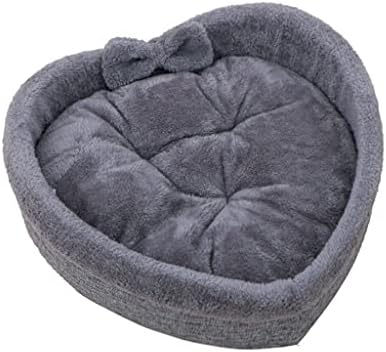 Walnuta Heart Shape Soft Cats Cats Pet Bed Tapete Para um cachorrinho grande cachorrinho Caso quente Casquete de ninho de
