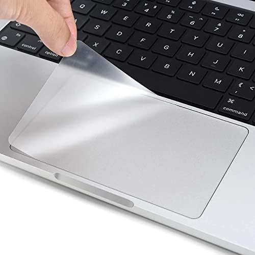 ECOMAHOLICS Trackpad Protetor para Dell Precision 5520 UHD 15.6 Touch Pad Tampa com acabamento fosco transparente Anti-Sratch Anti-Water Touchpad Skin, acessórios para laptop