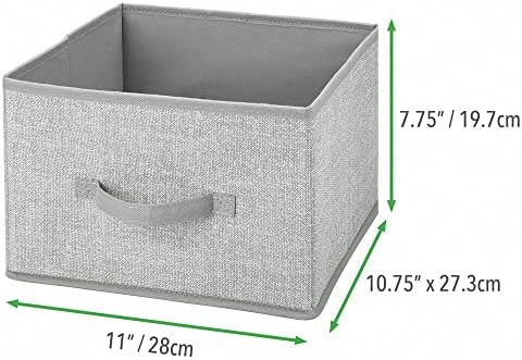Cito de tecido mdesign para organizador de cubo - cubo de armazenamento de pano dobrável - organizador de armazenamento de armário