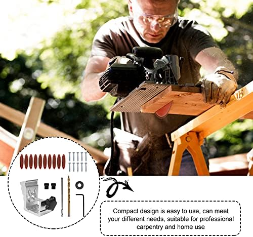 Anguery 1 broca de grau de articulação articulação de broca de carpintaria peças de bolso de bolso para localizador de
