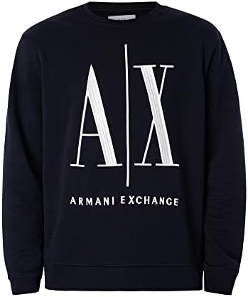 A | X Armani Exchange Menor de ícone masculino Bordado Bordado Sorto