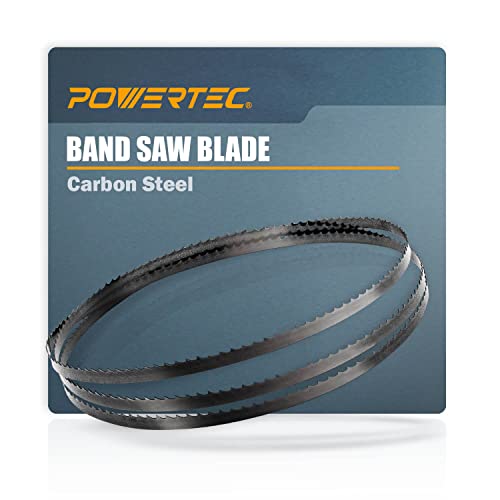 Powertec 13102V 59-1/2 x 1/4 x 6 tpi banda serra Blade, para Sears, B&D, Ryobi, Delta e Skil 9 Bandsaw, 1 PK, Black