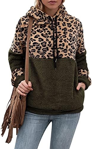 Suéteres sexy femininos Pullover leopardo impressão de suéter de suéter de suéter de camisola de lã de suéter de camisola de lã Sweater Spring