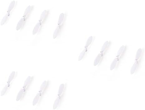 Toyvian adereços 12 PCs Substituição de lâmina de lâmina de hélice Lâmina especial para acessórios de drone de bolso de bolso