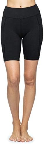 Shorts de motociclista OCOMMO para mulheres shorts de economia coxa de 3 polegadas para sob os vestidos