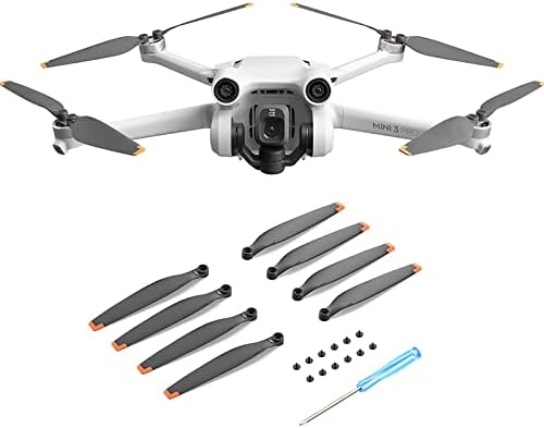 Hélices para DJI mini 3 Propções de substituição Pro Acessórios de baixo ruído para DJI mini 3 acessórios de drones pro parafusos e
