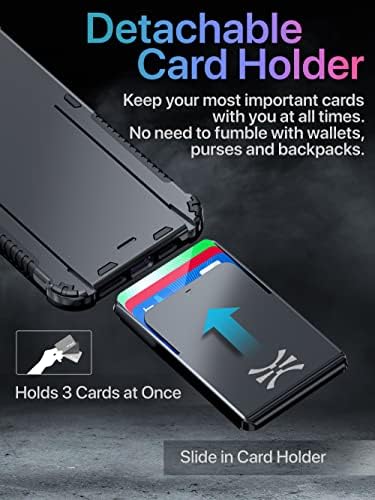 Toru Mx Pro para iPhone 14 Plus Case com titular de cartão | Tampa de proteção esbelta com ímãs embutidos para MagSafe
