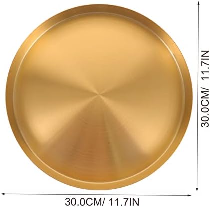 Veemonon aço inoxidável Bandeja de jóias Decor de bandeja Decor de cômoda de cômoda de jóias de joalheria Bandejas de bandeja Acessórios