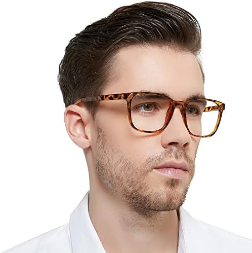 Occi Chiari Oversize Reading Glasses Men Men Square Readers 100 150 200 250 300 350 400