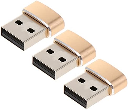 Adaptadores do carregador Solustre Adaptador de laptop 3pcs tipo USB- Carregamento Dados do conversor de transferência de energia