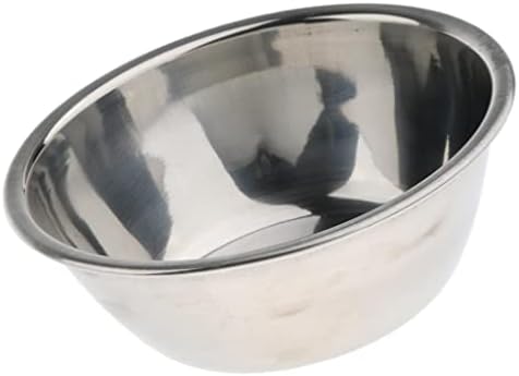 Meriglare Bowls Sponge Bowl Cup Prish, aço inoxidável 304, tem superfície lisa, durável e reutilizável, 16 cm