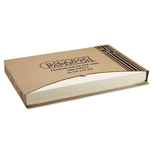Bagcraft Papercon 030001 Premium de graxa de graxa FORNER PAN 25Q1 com liberação padrão, 24-3/8 Comprimento x 16-3/8