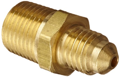 Eaton Weatherhead 48x2 Brass CA360 SAE 45 graus Flare, Adaptador, Male Male 1/8 NPT x 1/8 SAE