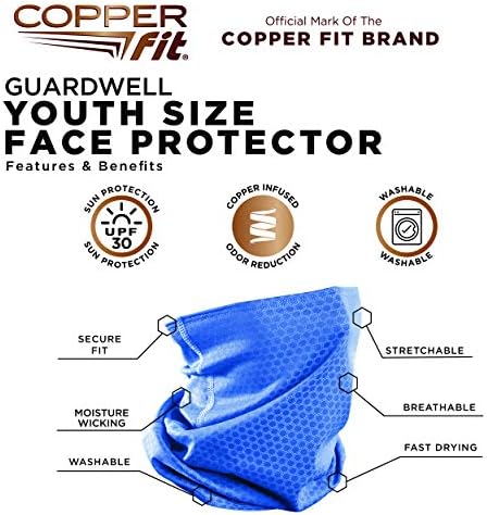 Copper Fit Girls Guardwell Cover e Gaiter de pescoço