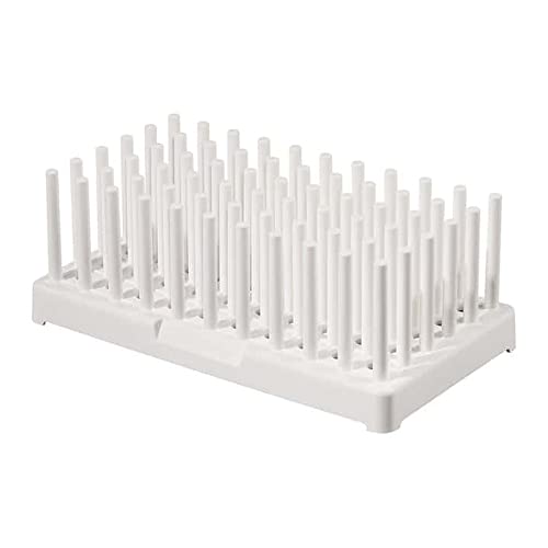 NALGENE 5977-0013 Branco Poly PoG Pin Rack para tubos de teste de 13 mm, branco