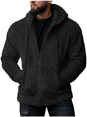 Casacos e jaquetas de homens adssdq, moda de manga longa casacos externos masculino de tamanho de inverno fechado