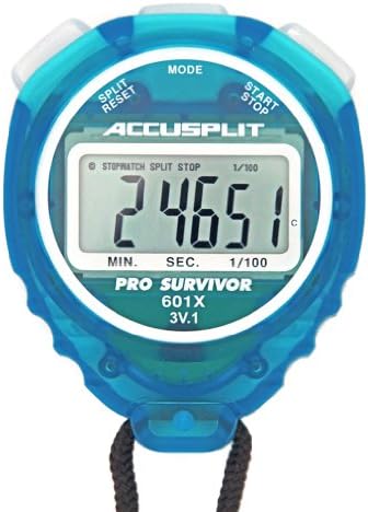 Accusplit Pro Survivor - A601X Stopwatch, relógio, exibição extra grande