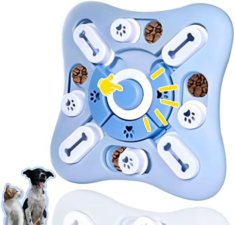 Brinquedos de quebra -cabeça de cães fuluwt, brinquedos interativos para cães para tédio e estimular, alimentador de quebra -cabeças para cães para alimentação lenta e divertida para filhotes, gatos, cães pequenos, médios e grandes.