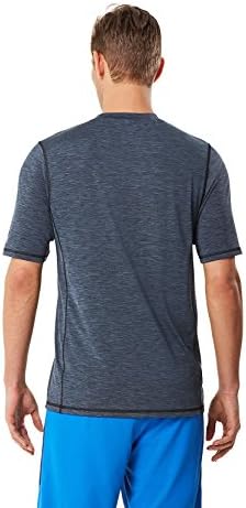 Camisa de natação UV masculina spedo masculino de manga curta solta fáceis de tee